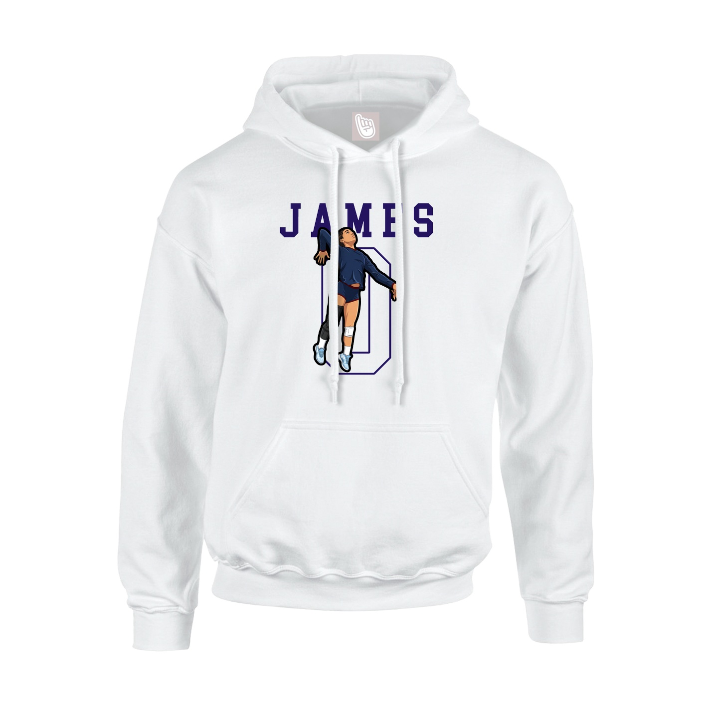 Hoodie — Shirsey in White