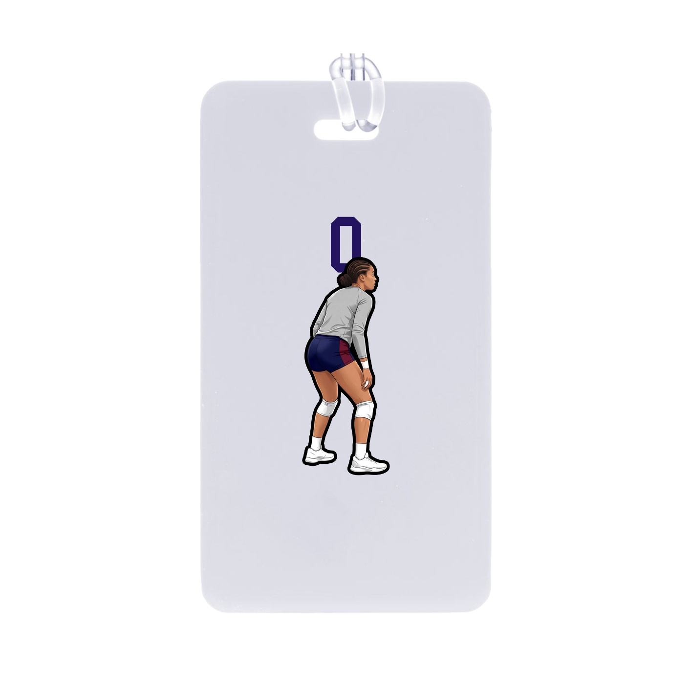 Bag Tag — Number Top in Classic