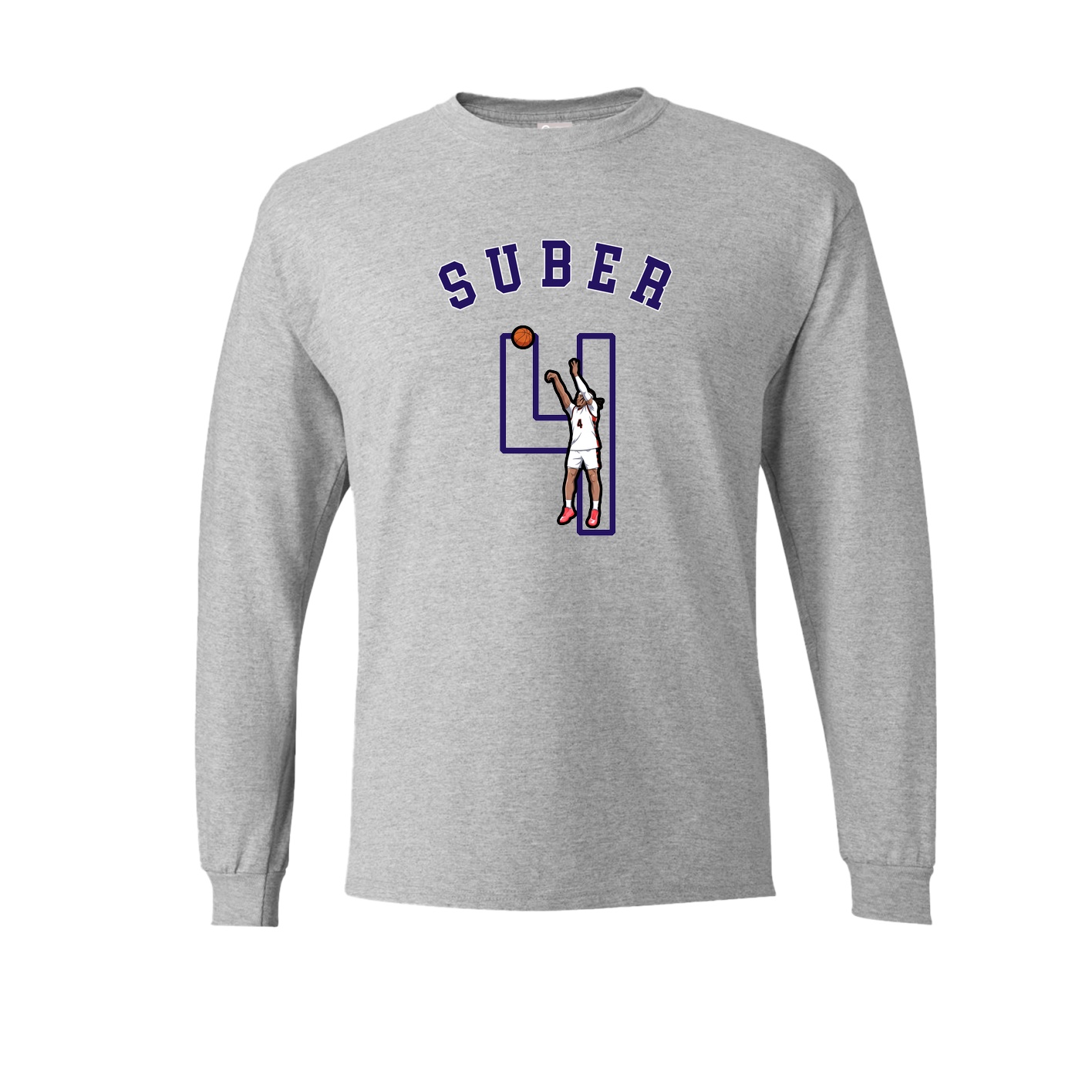 Long Sleeve Tee — Shirsey Arch in Grey
