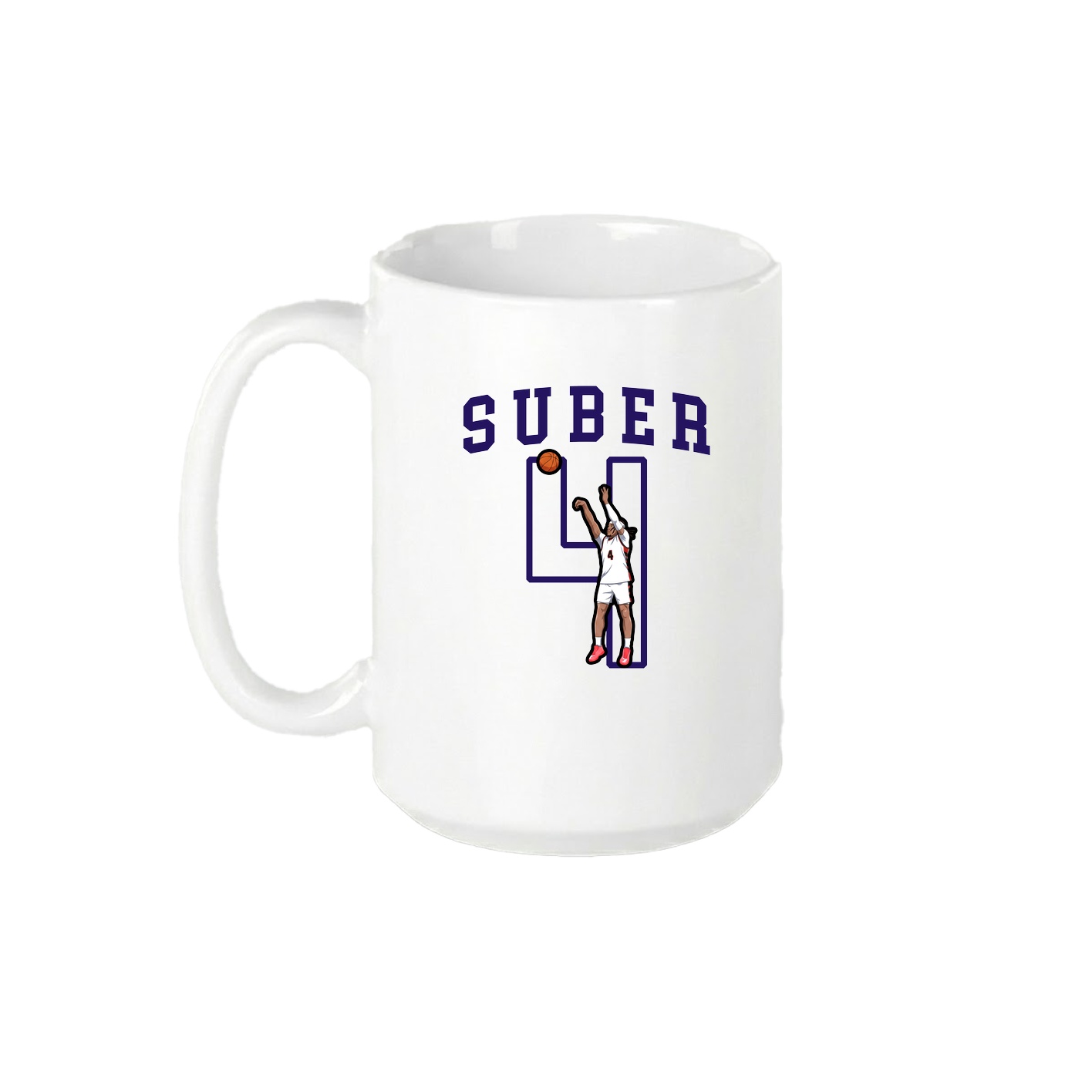 15oz Coffee Mug — Shirsey in White