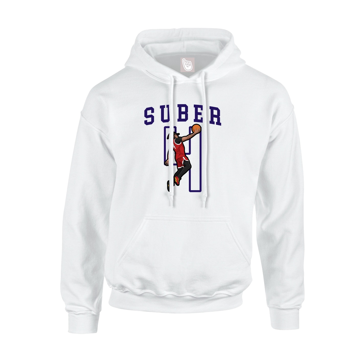 Youth Hoodie — Shirsey in White