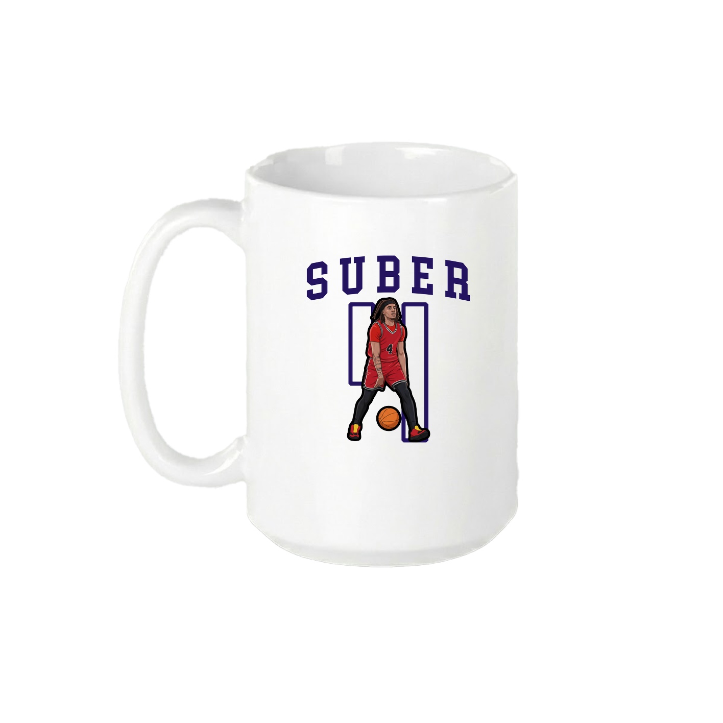 15oz Coffee Mug — Shirsey in White