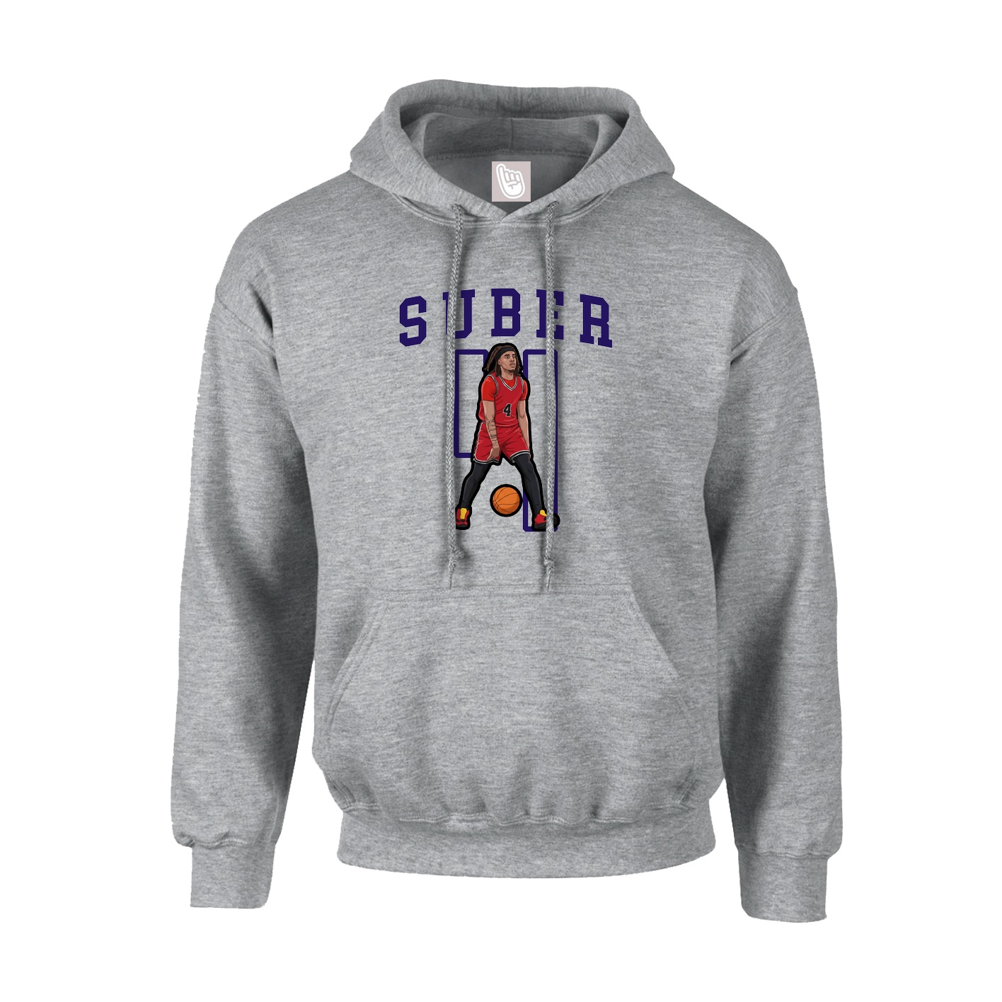 Hoodie — Shirsey in Grey