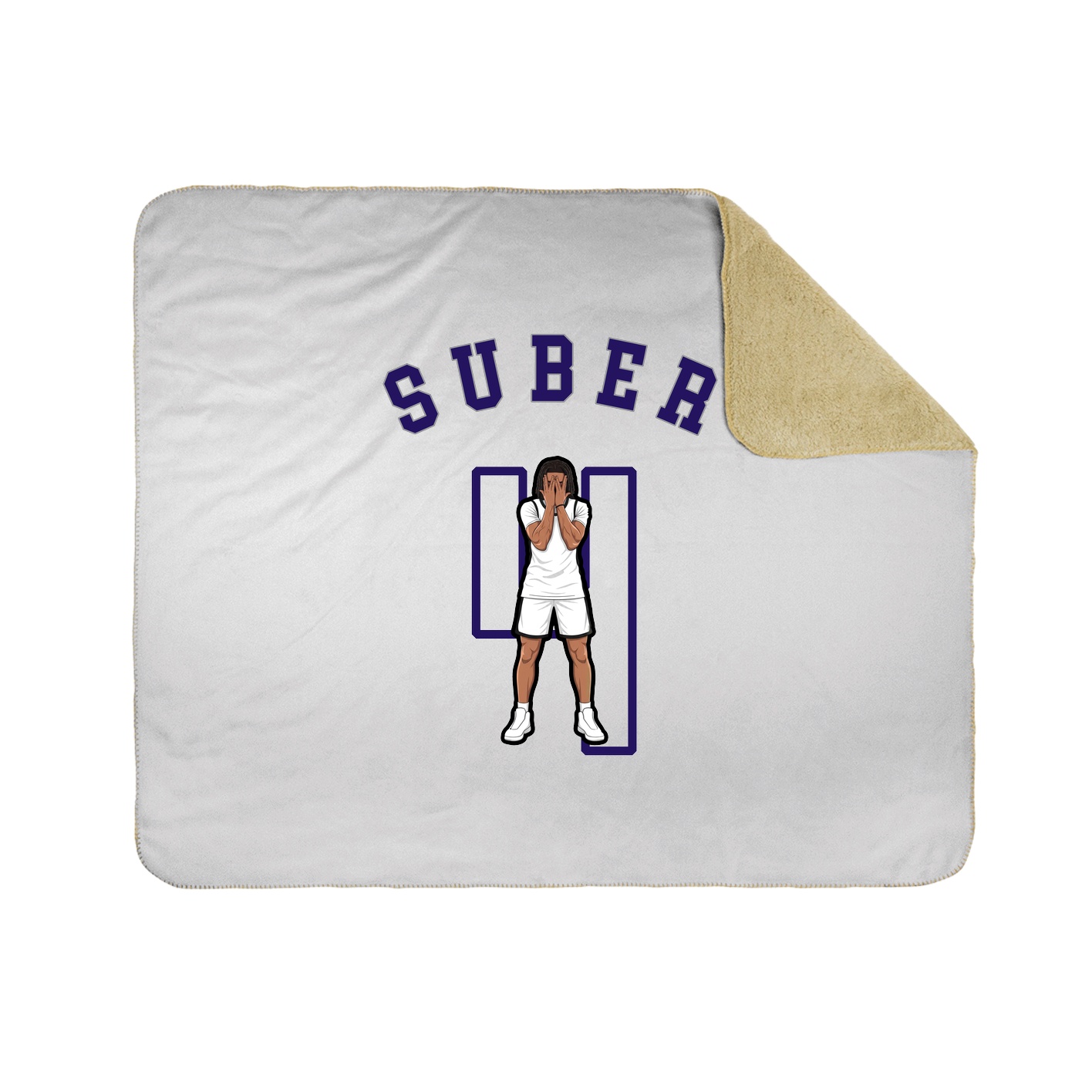 Throw Blanket — Shirsey Arch in White