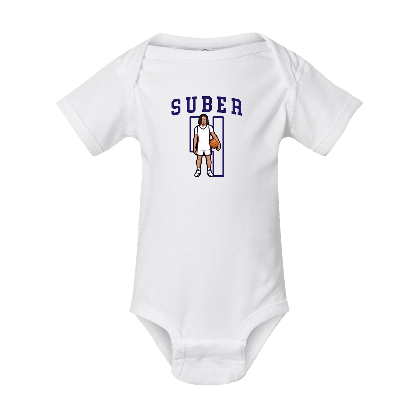 Baby Onesie — Shirsey in White