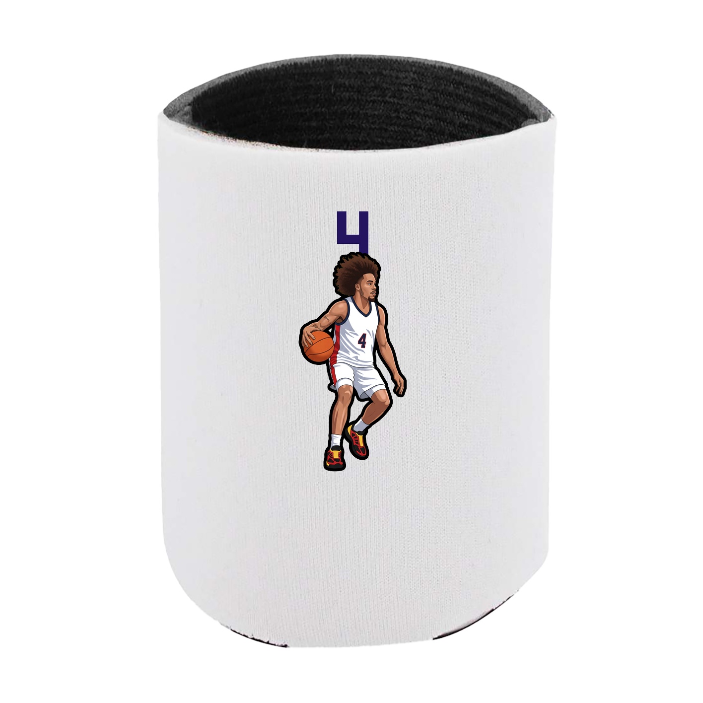 Can Holder — Number Top in White