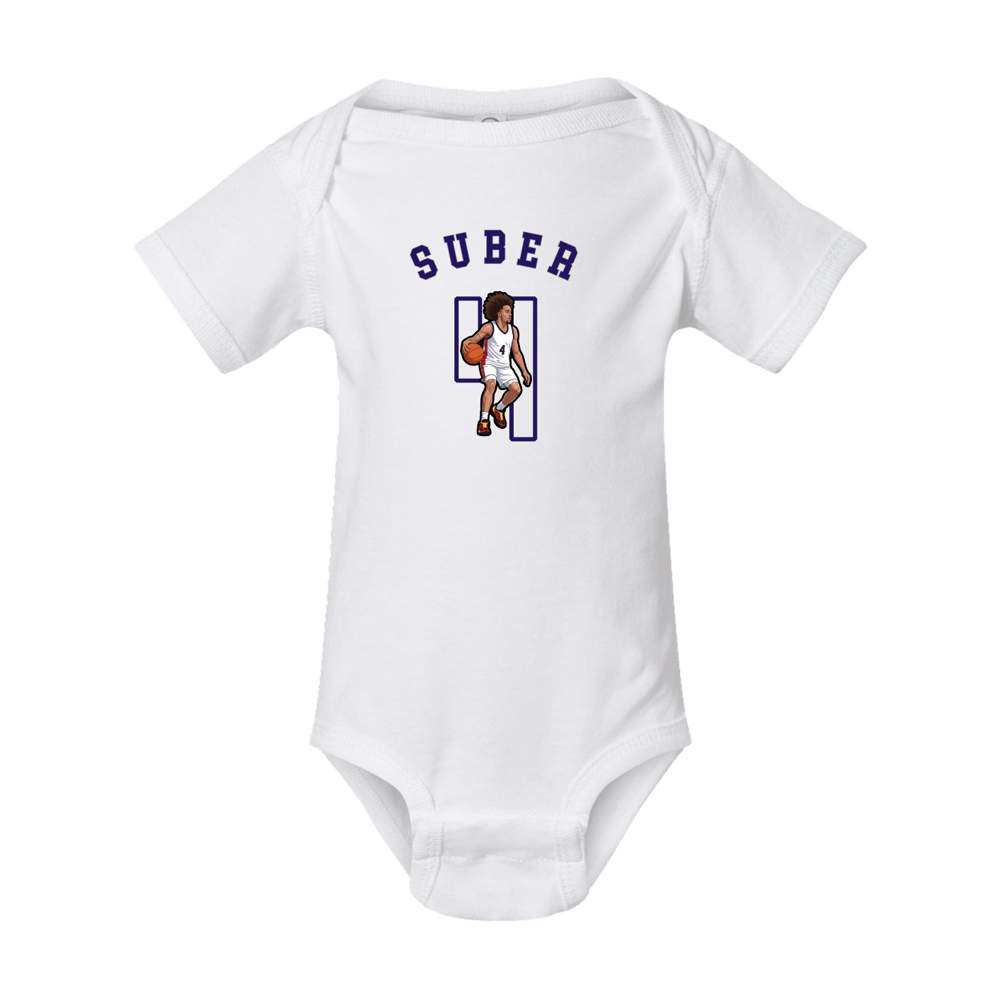 Baby Onesie — Shirsey Arch in White