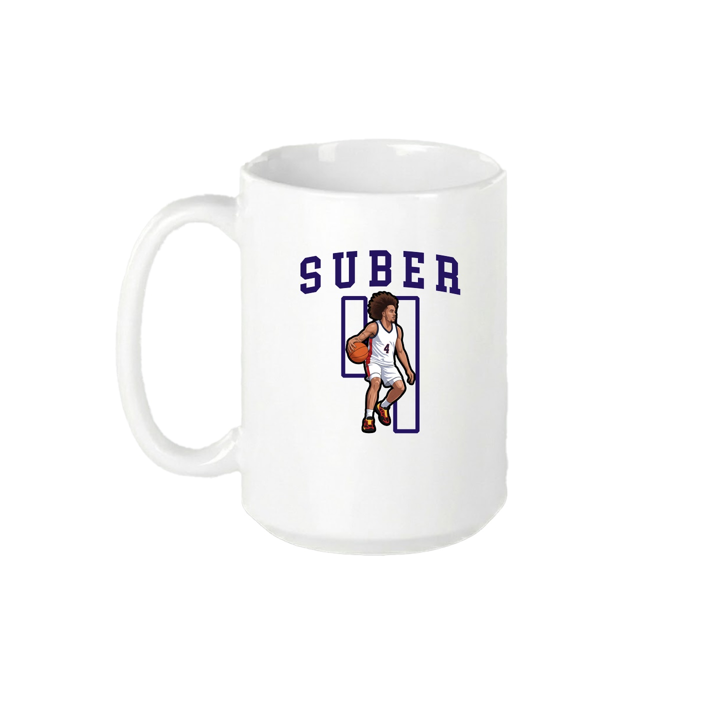 15oz Coffee Mug — Shirsey in White