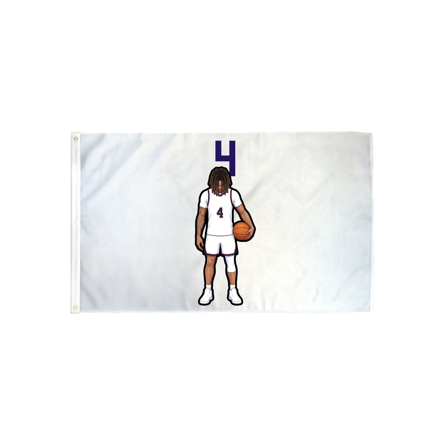3x5 Flag — Number Top in Classic
