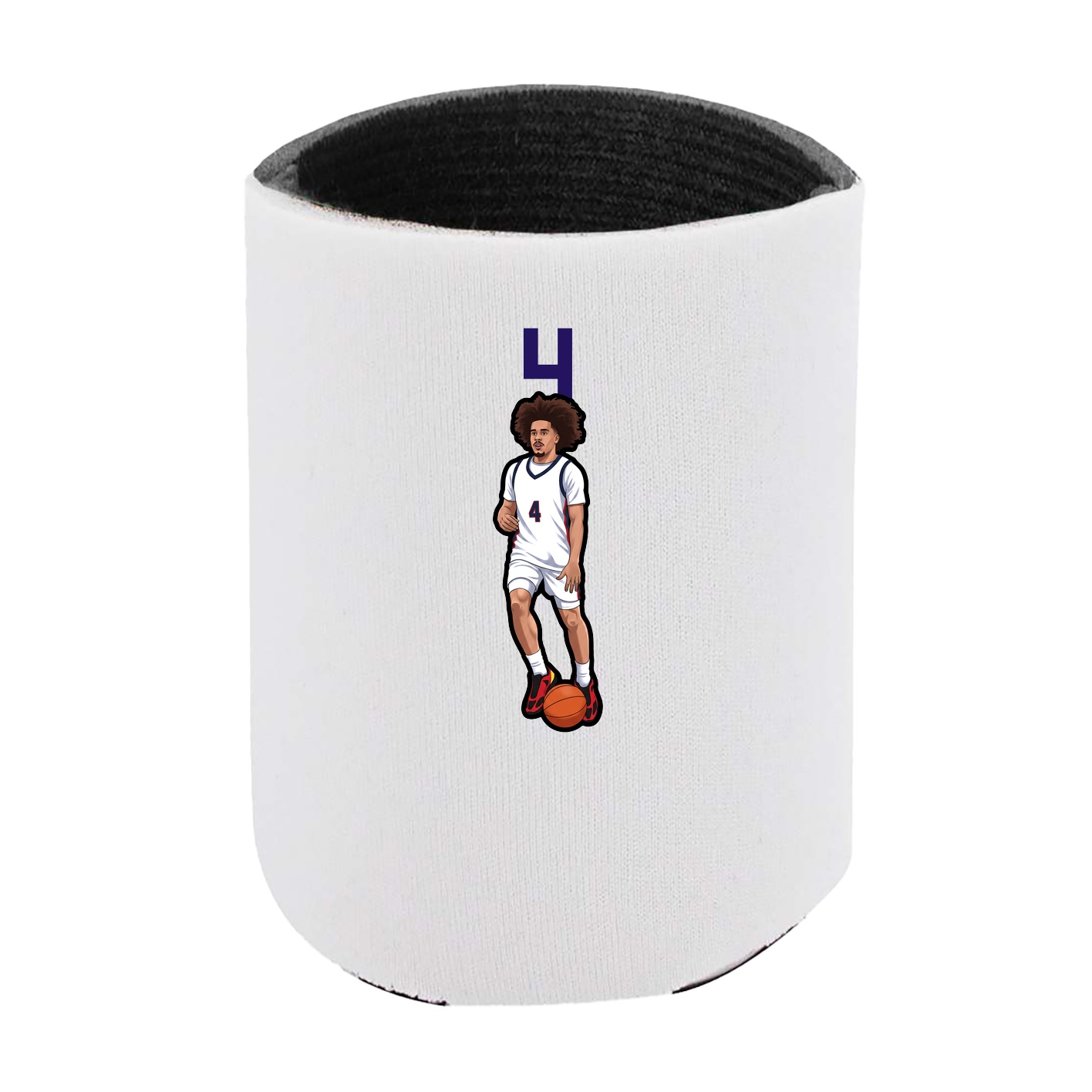 Can Holder — Number Top in White