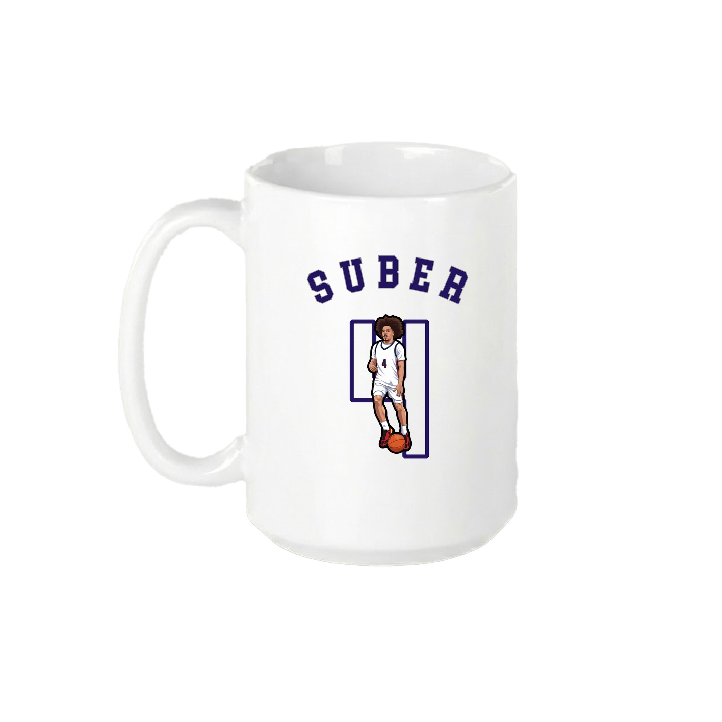15oz Coffee Mug — Shirsey Arch in White