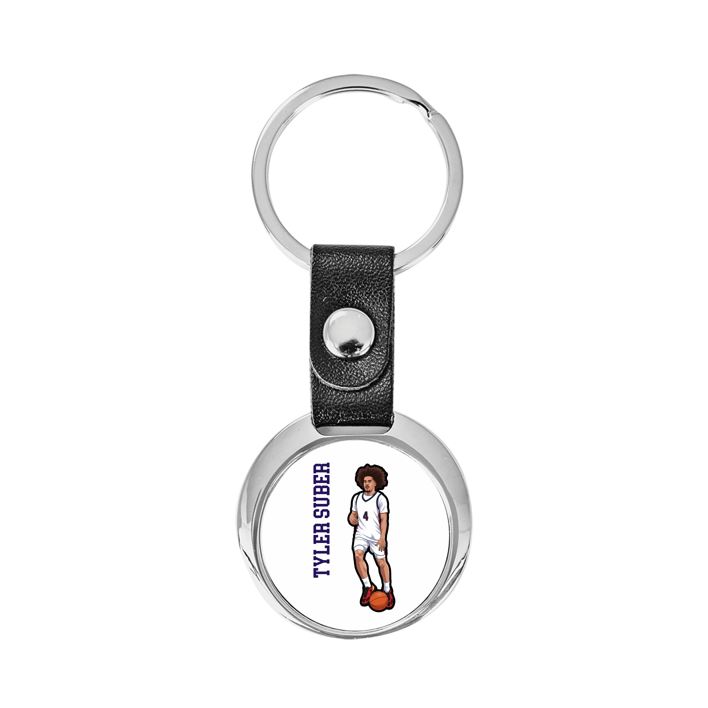 Key Chain — Name Vertical in Classic