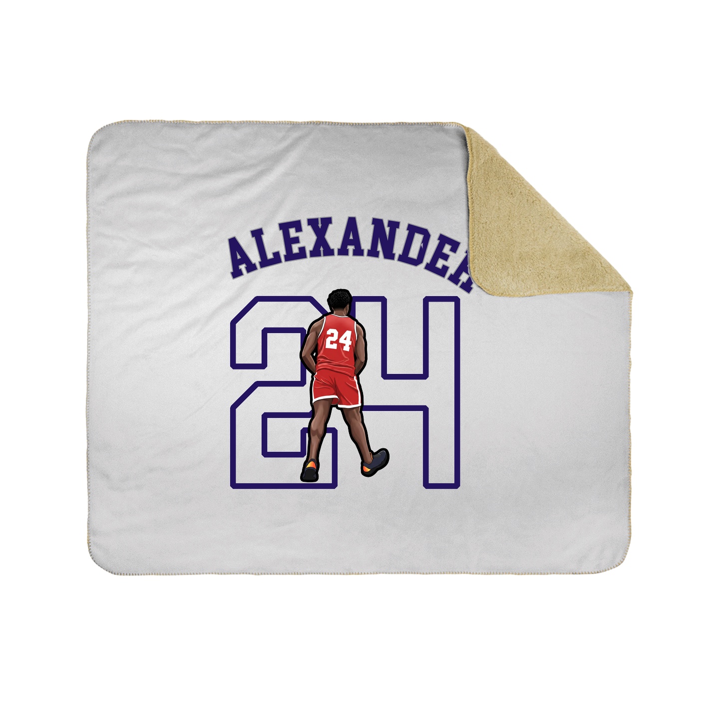 Throw Blanket — Shirsey Arch in White