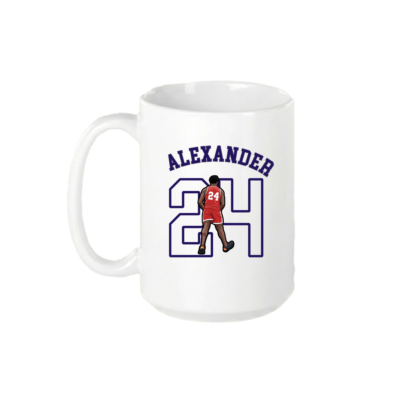 15oz Coffee Mug — Shirsey Arch in White