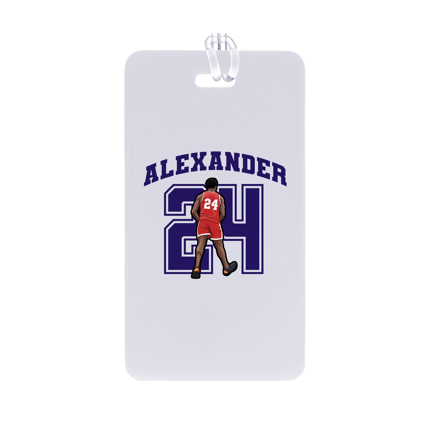 Bag Tag — Number in Classic