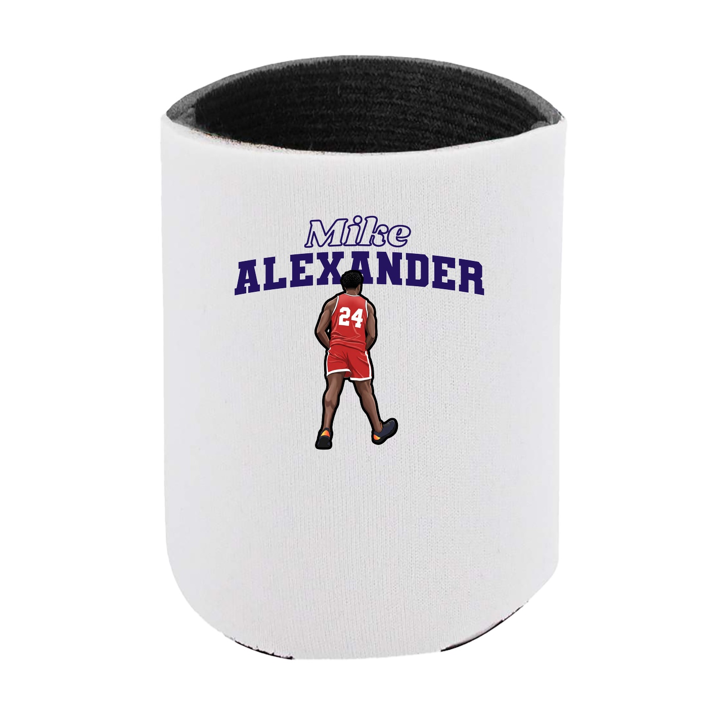 Can Holder — Name Arch in White