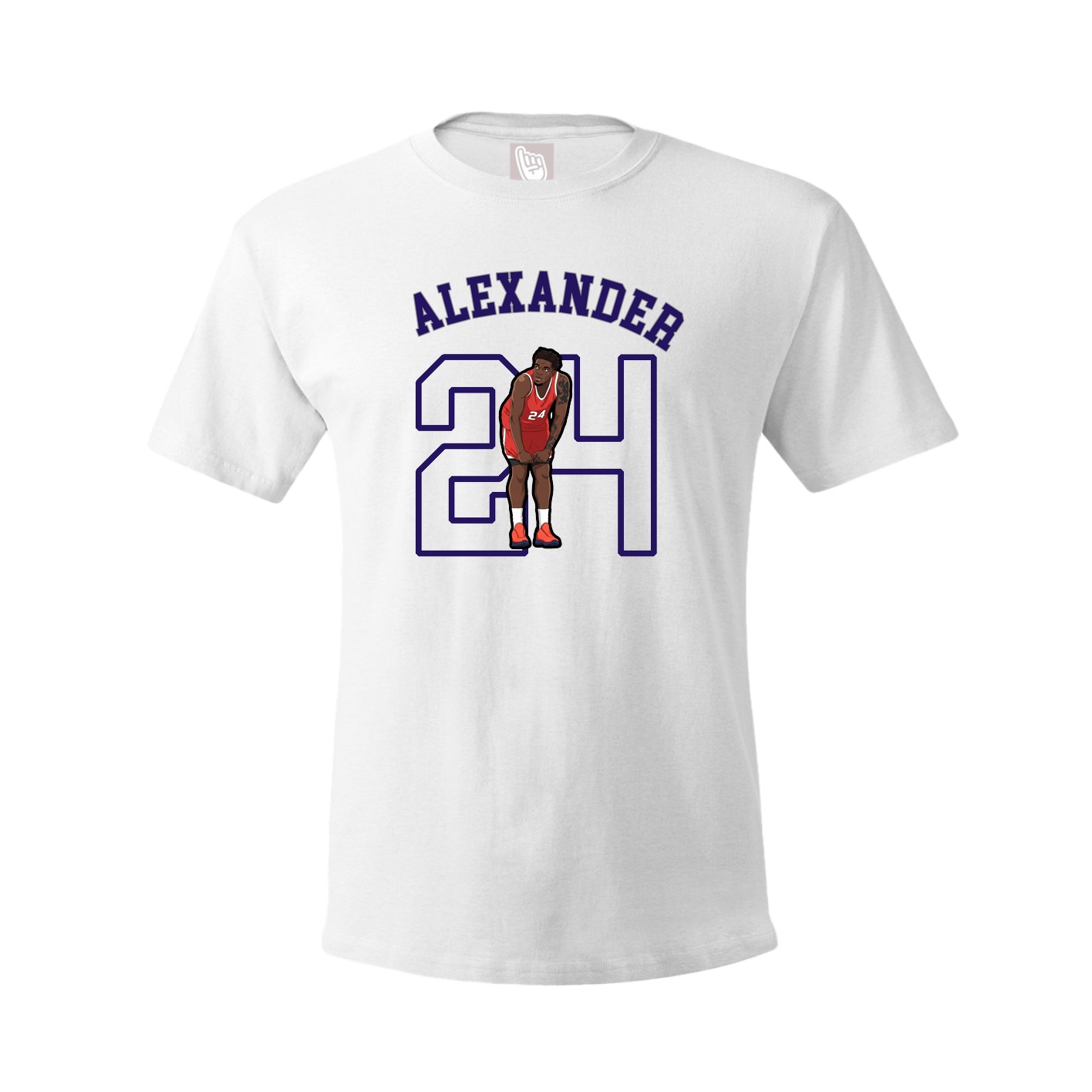 Youth Tee — Shirsey Arch in White
