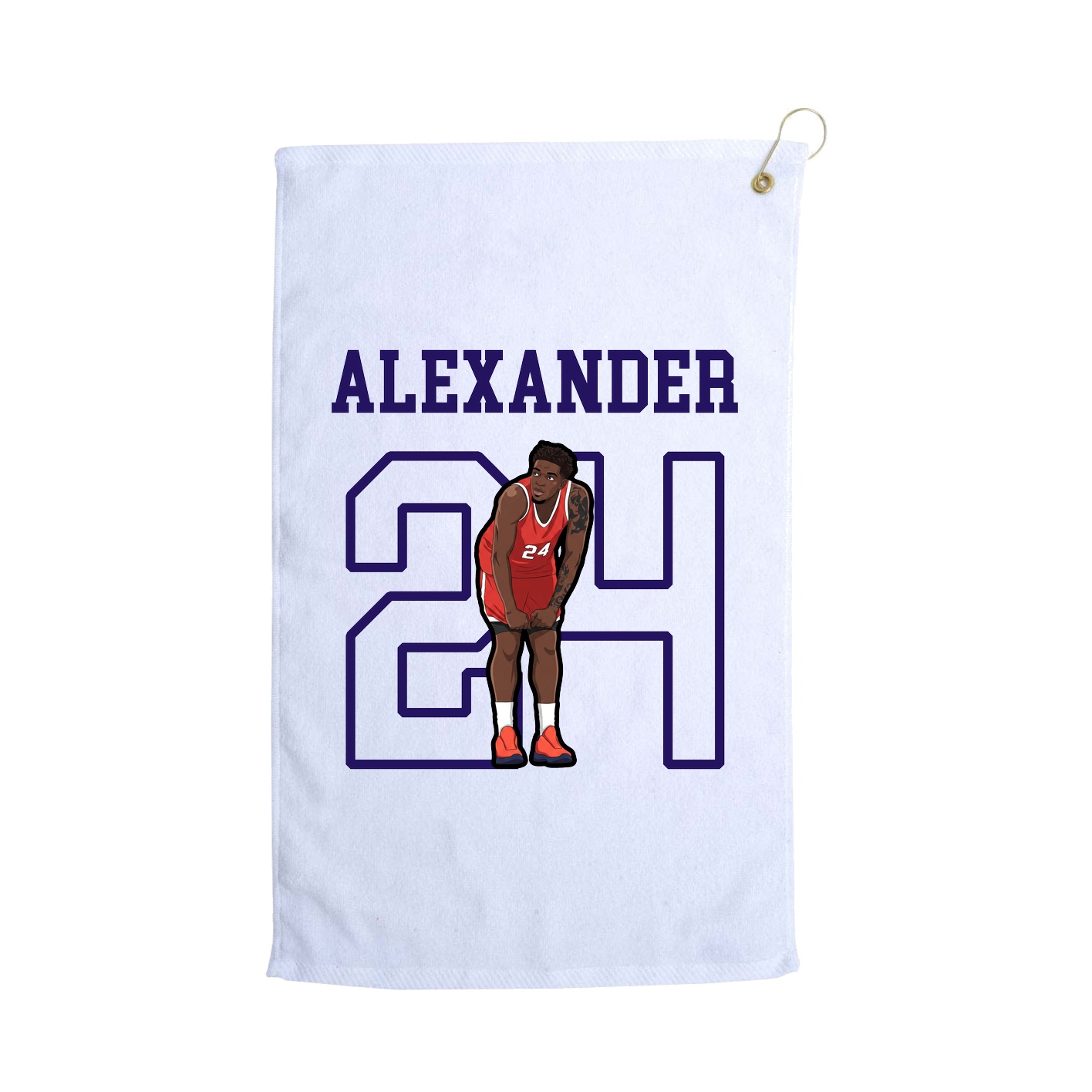 Golf Towel — Shirsey in White