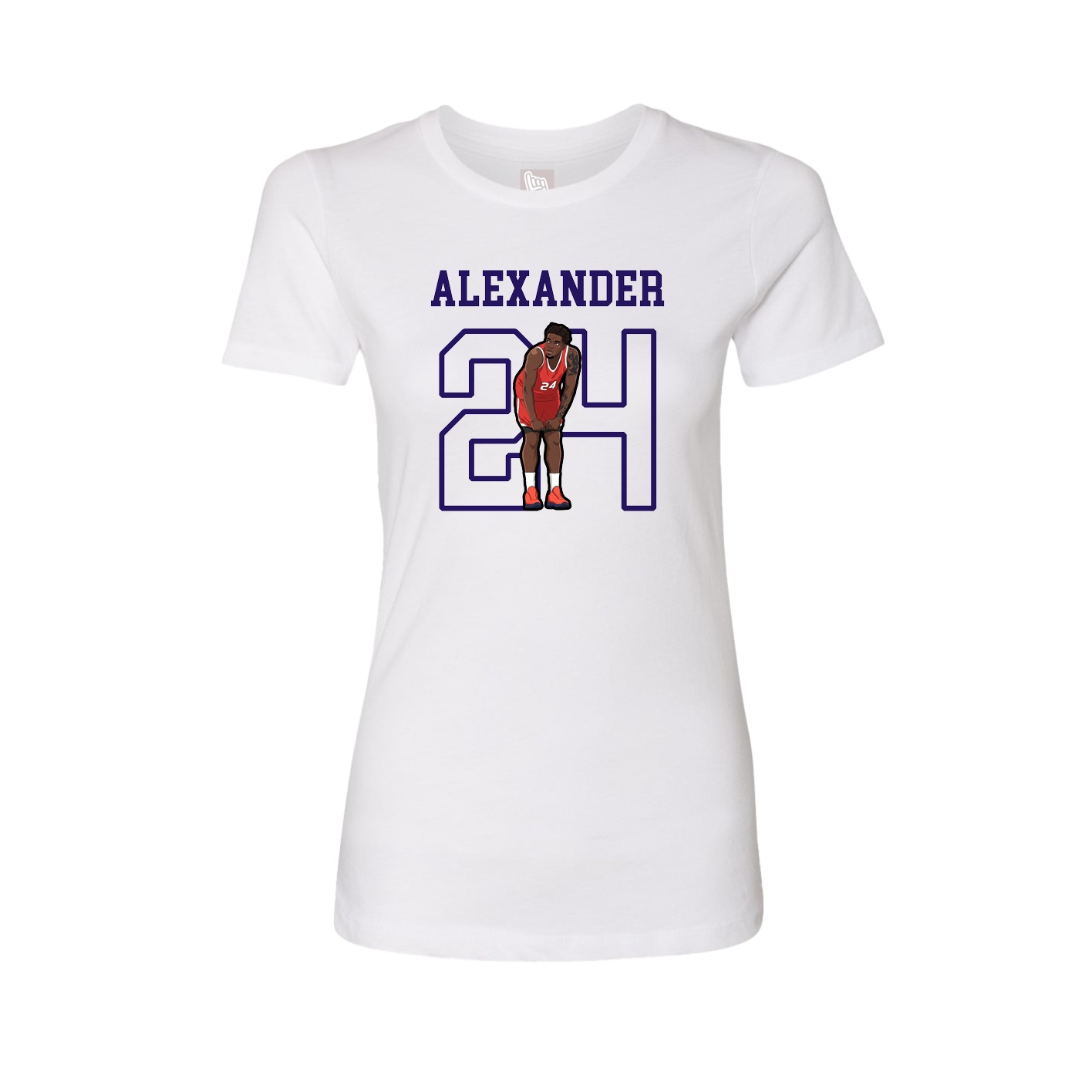 Fitted Women's Tee — Shirsey in White