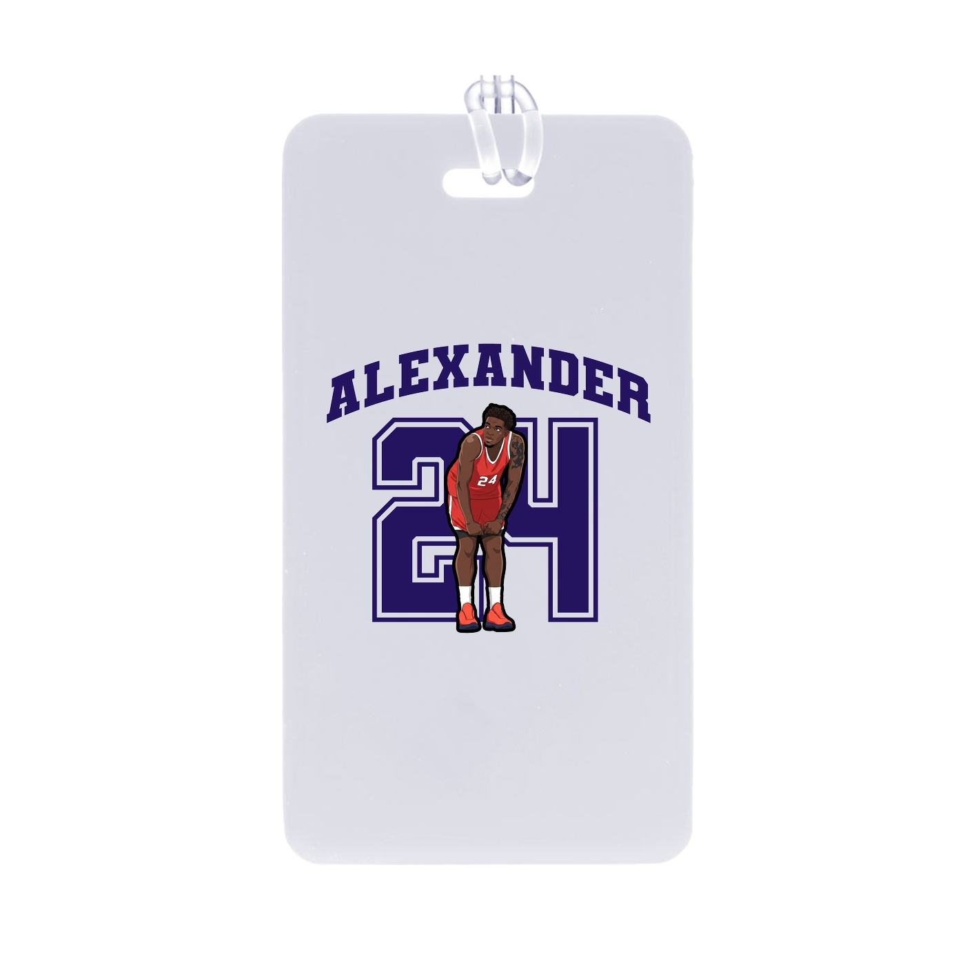 Bag Tag — Number in Classic