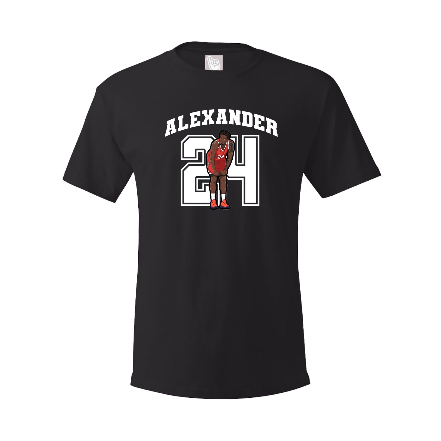 Tee — Number in Black