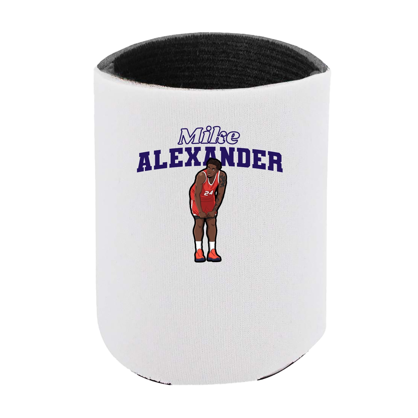 Can Holder — Name Arch in White