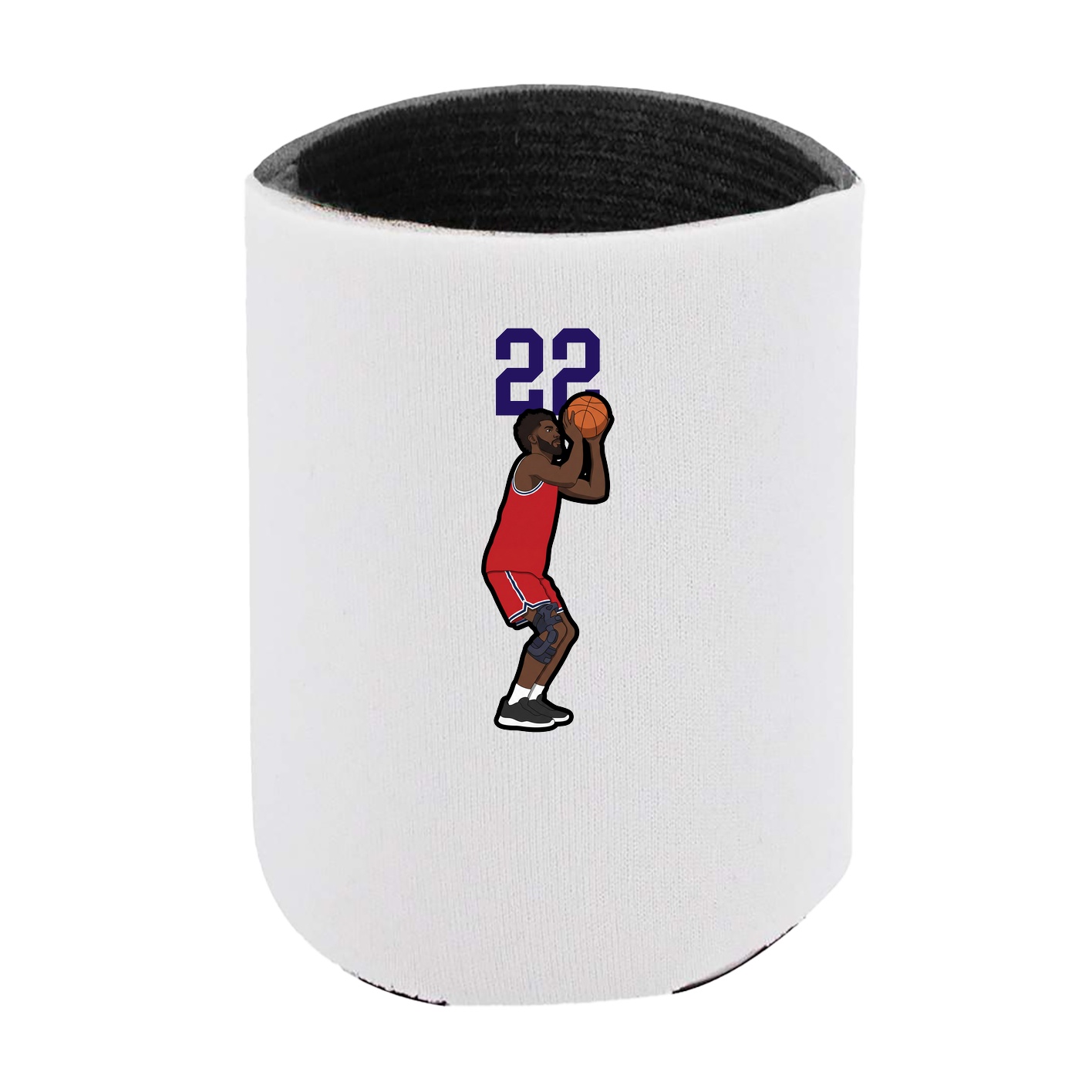 Can Holder — Number Top in White