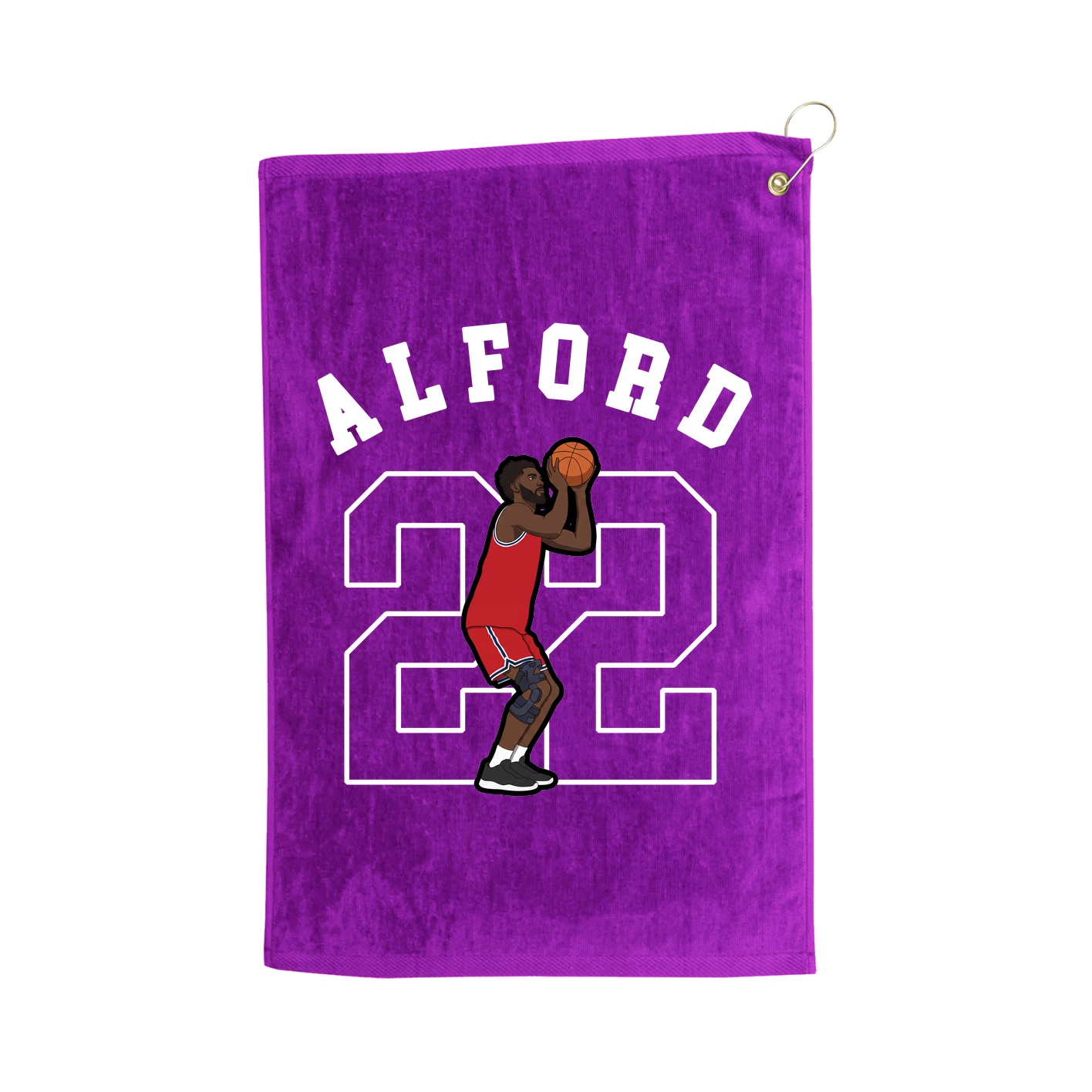 Golf Towel — Shirsey Arch in Purple