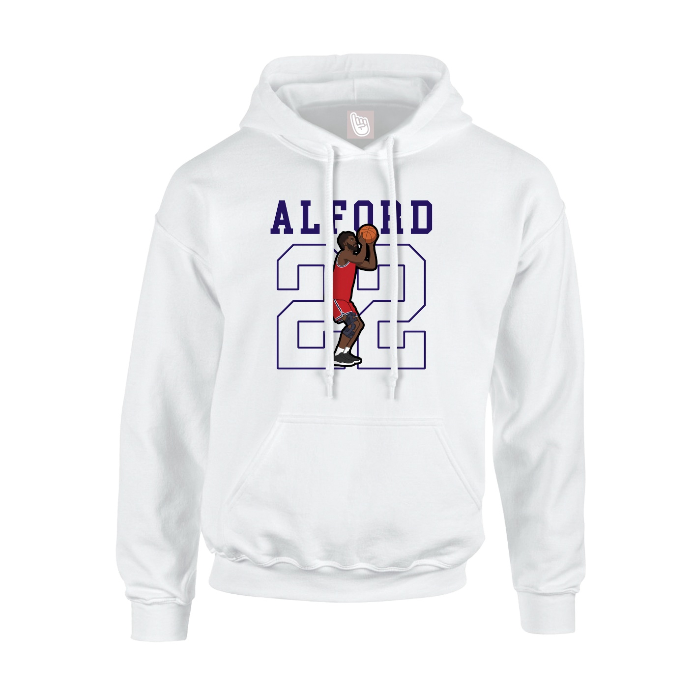 Youth Hoodie — Shirsey in White