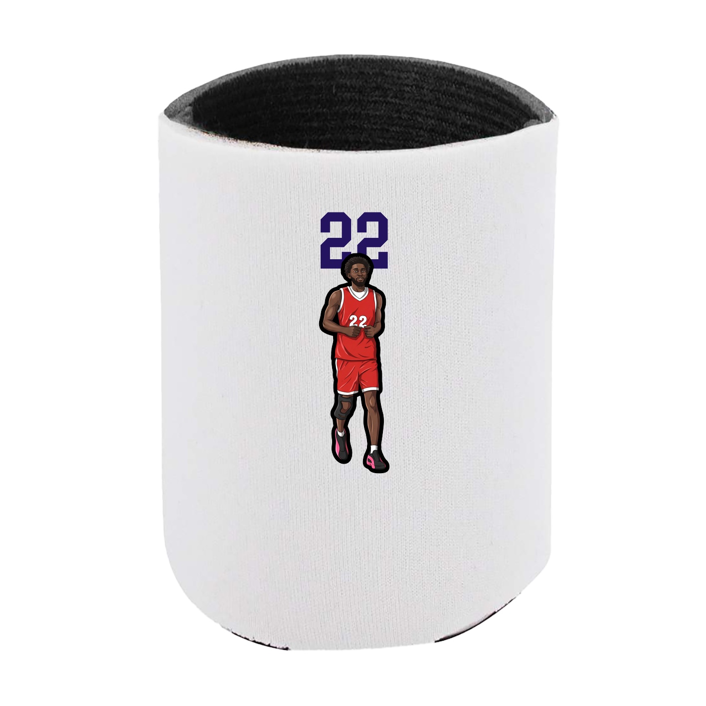 Can Holder — Number Top in White