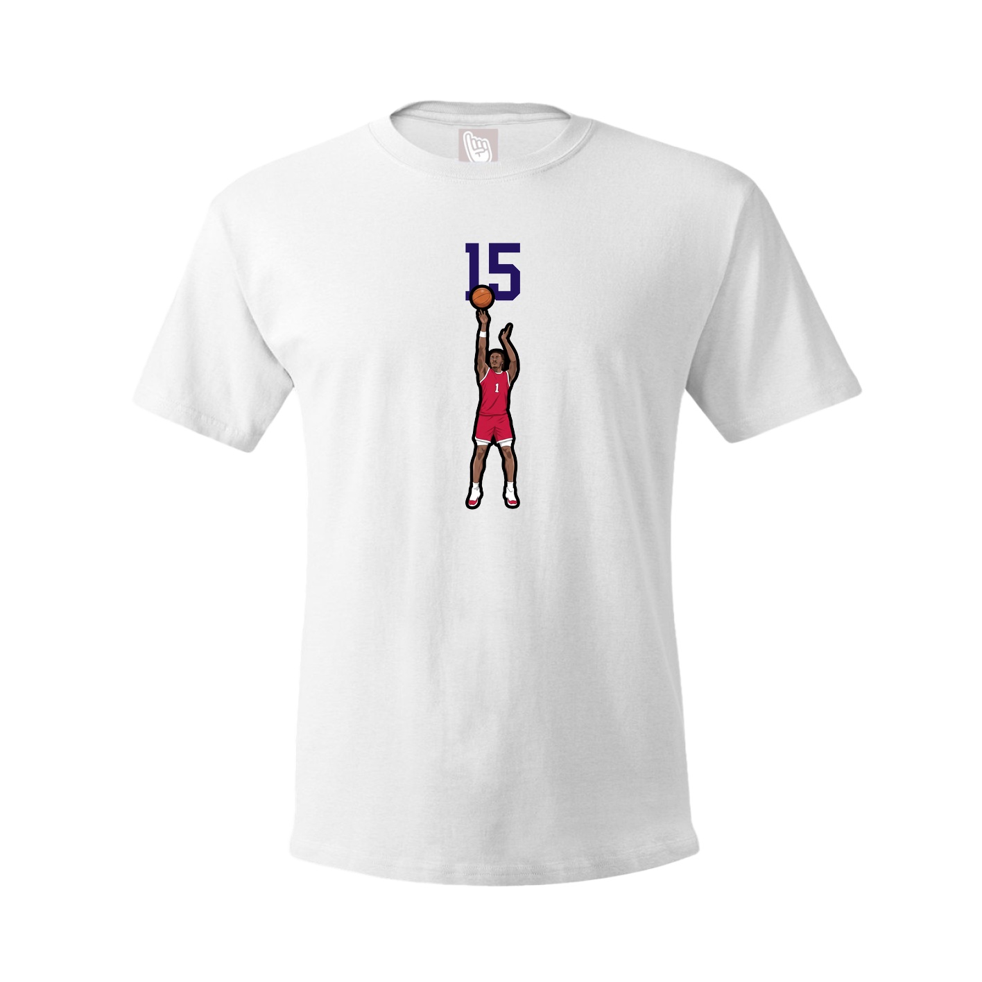Tee — Number Top in White