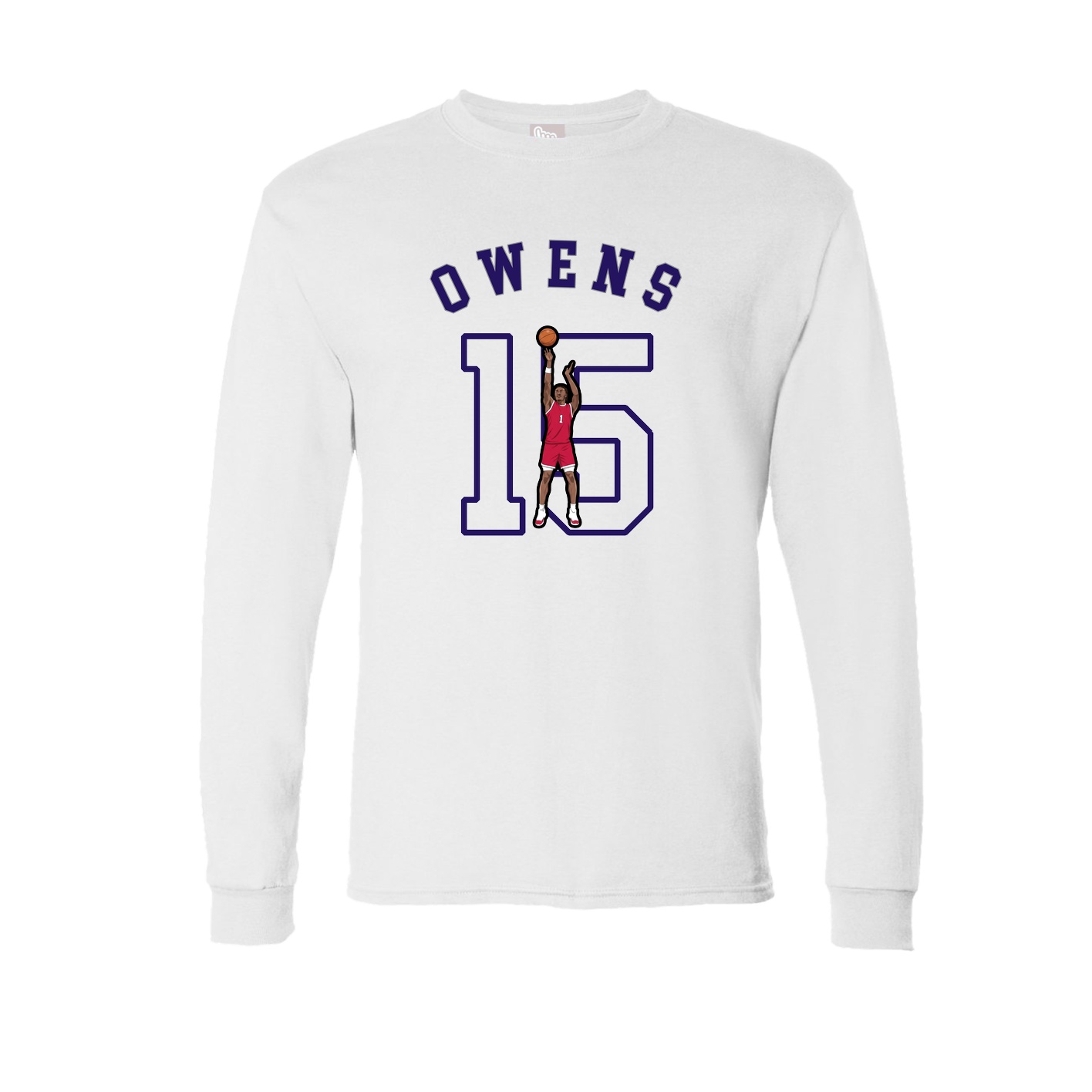 Long Sleeve Tee — Shirsey Arch in White