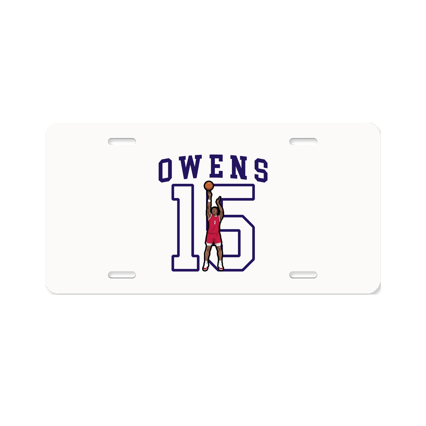 Aluminum License Plate