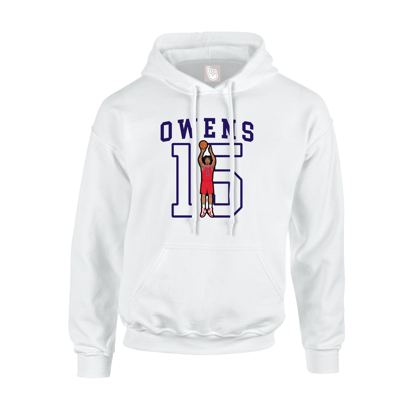 Hoodie — Shirsey in White