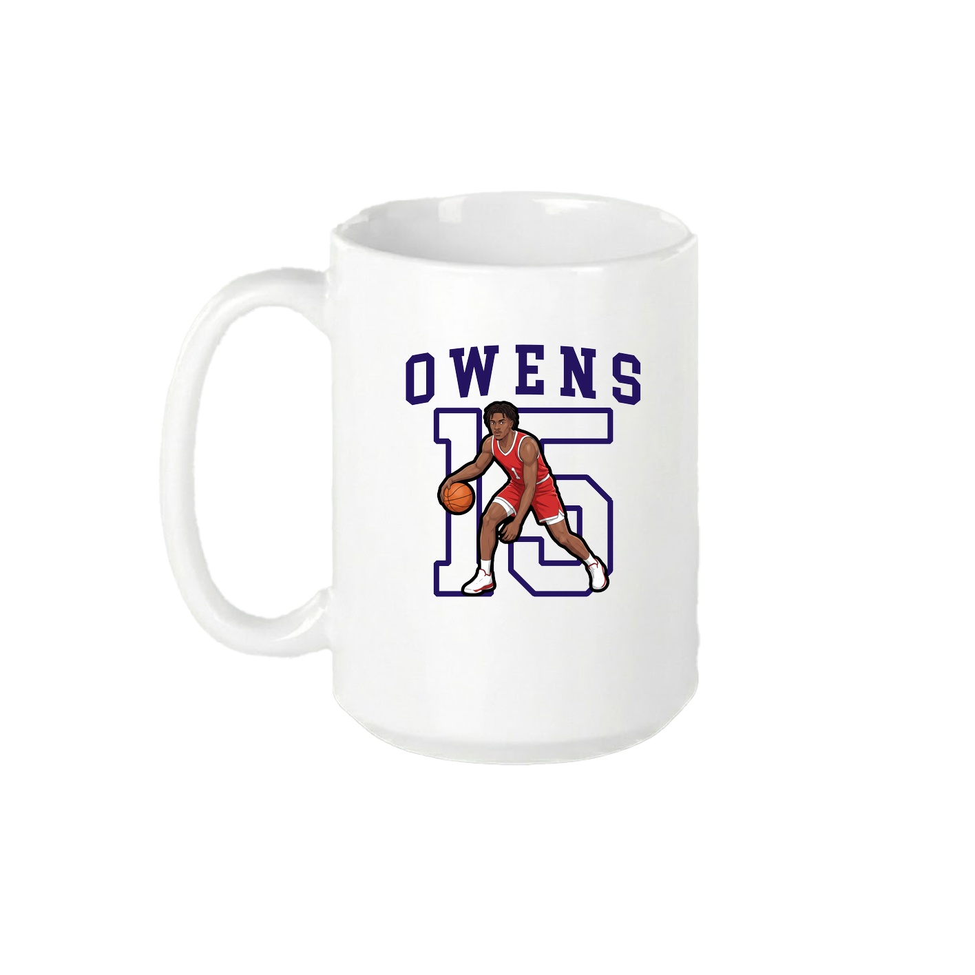 15oz Coffee Mug — Shirsey in White