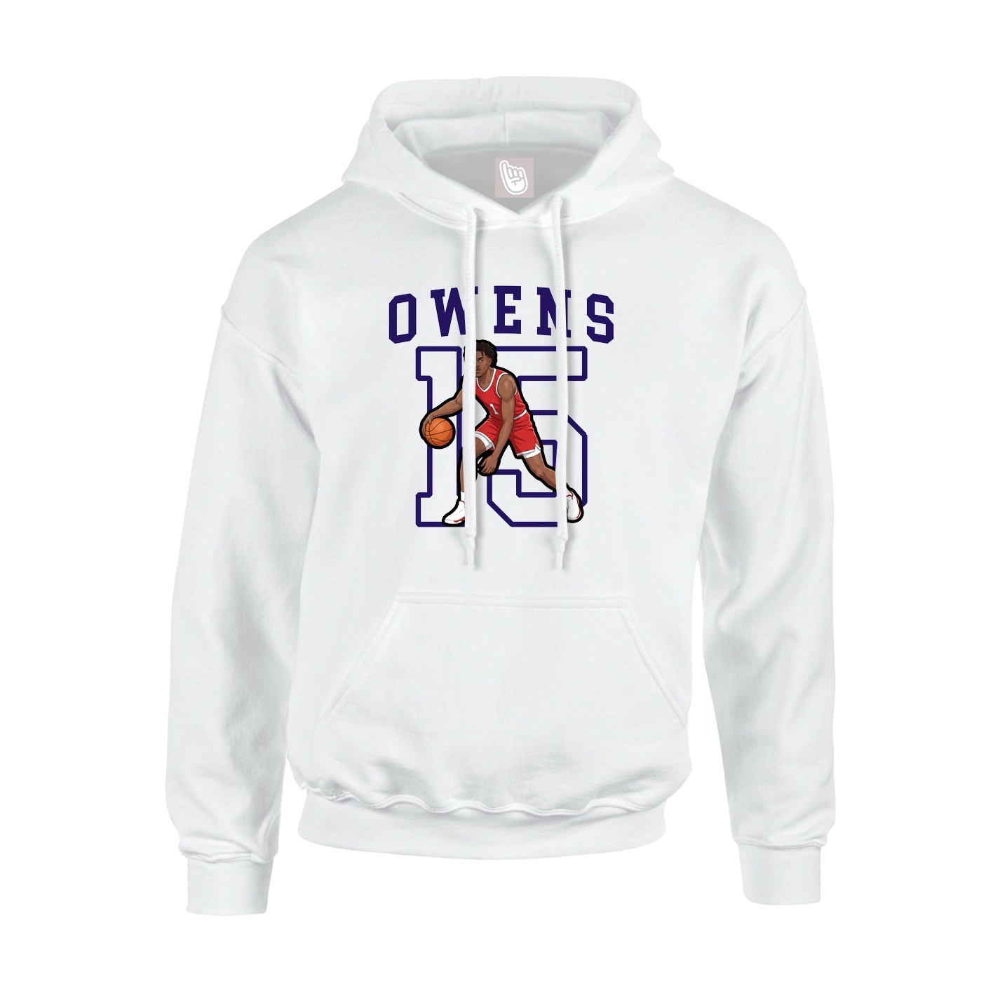 Hoodie — Shirsey in White