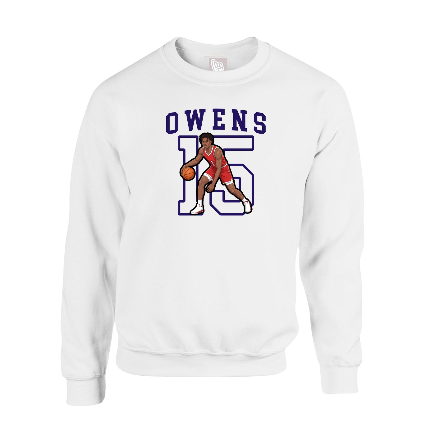 Fleece Crew — Shirsey in White