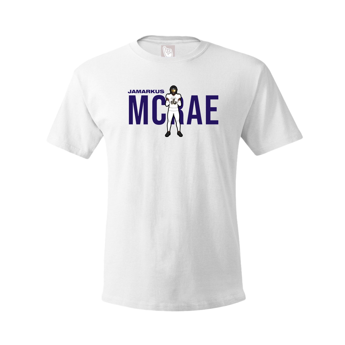 Tee — Player Name in White