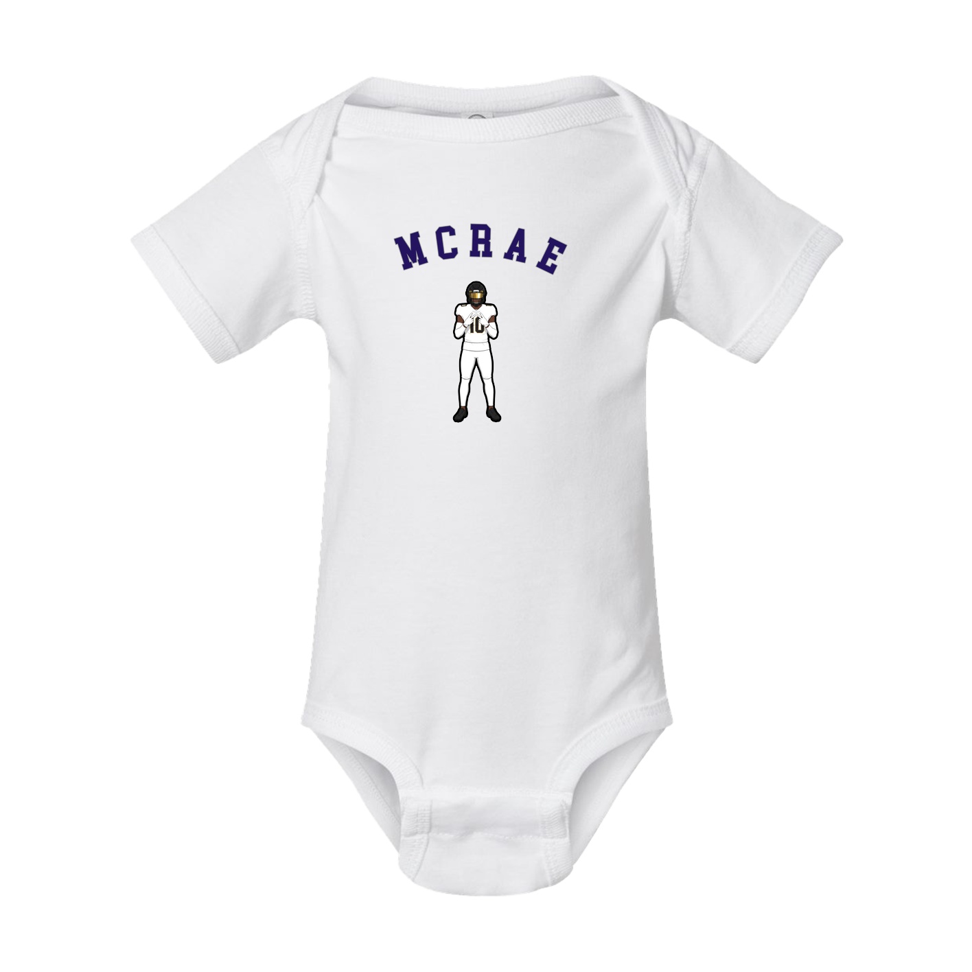 Baby Onesie — Shirsey Arch in White