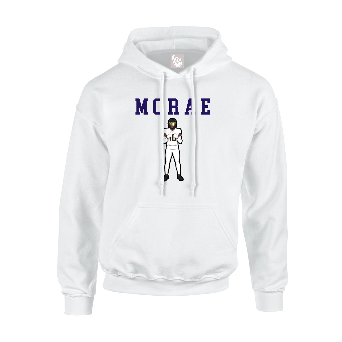 Youth Hoodie — Shirsey in White