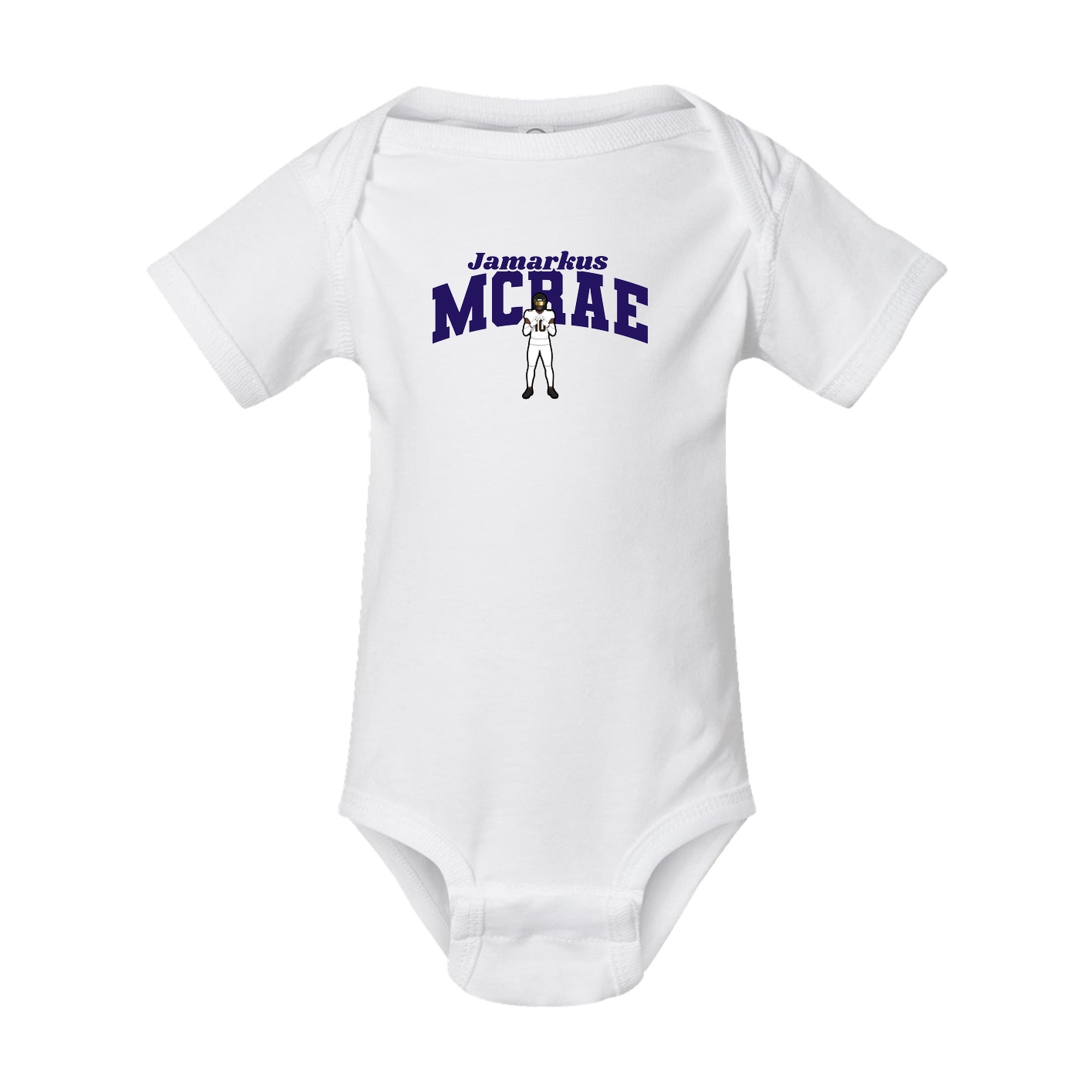 Baby Onesie — Signature Arch in White