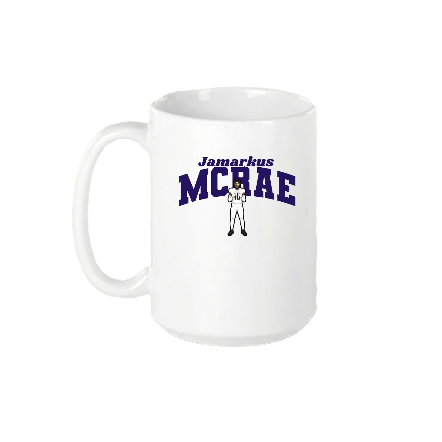 15oz Coffee Mug — Signature Arch in White