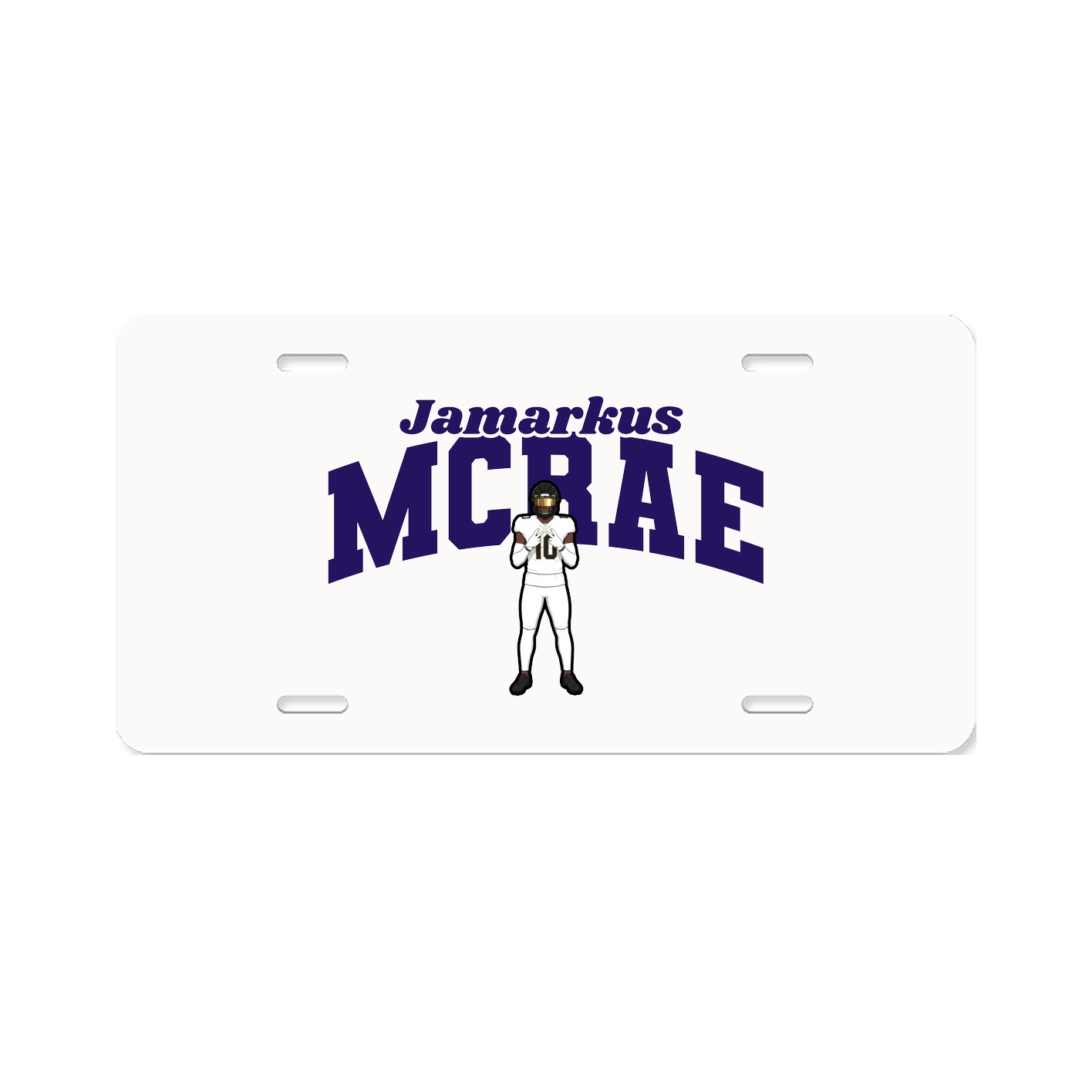 License Plate — Signature Arch in Classic