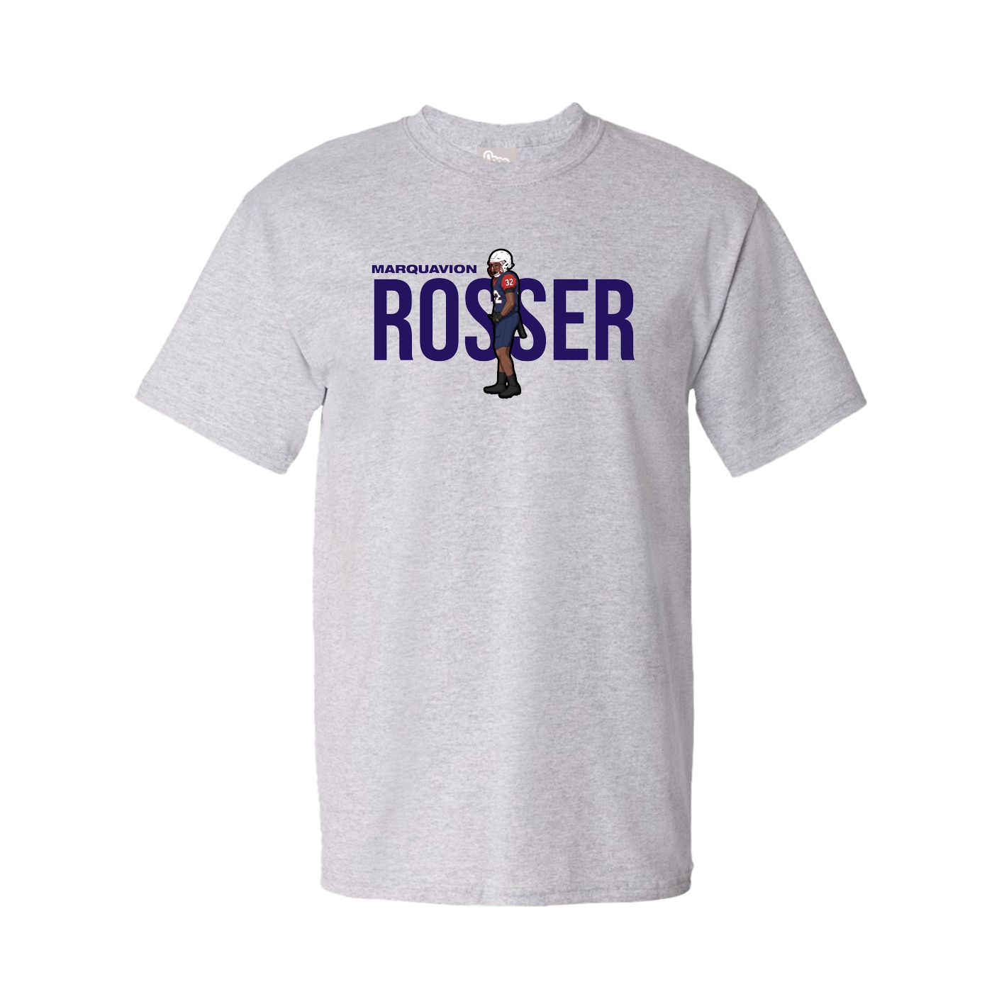 Tee — Player Name in Grey
