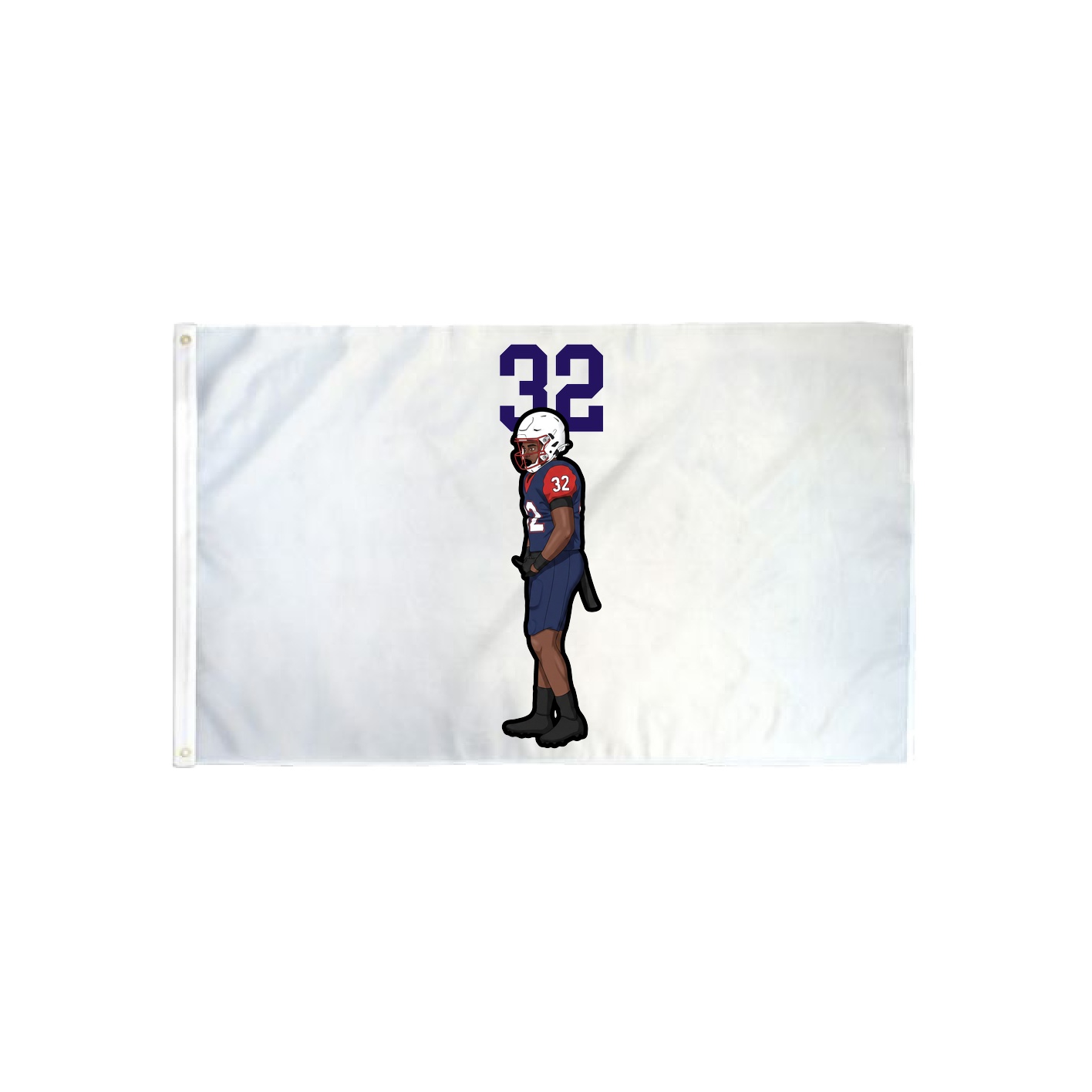 3x5 Flag — Number Top in Classic