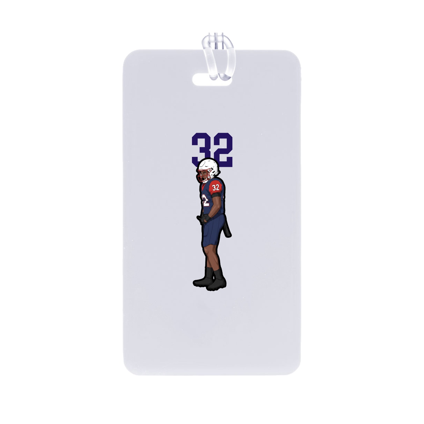Bag Tag — Number Top in Classic