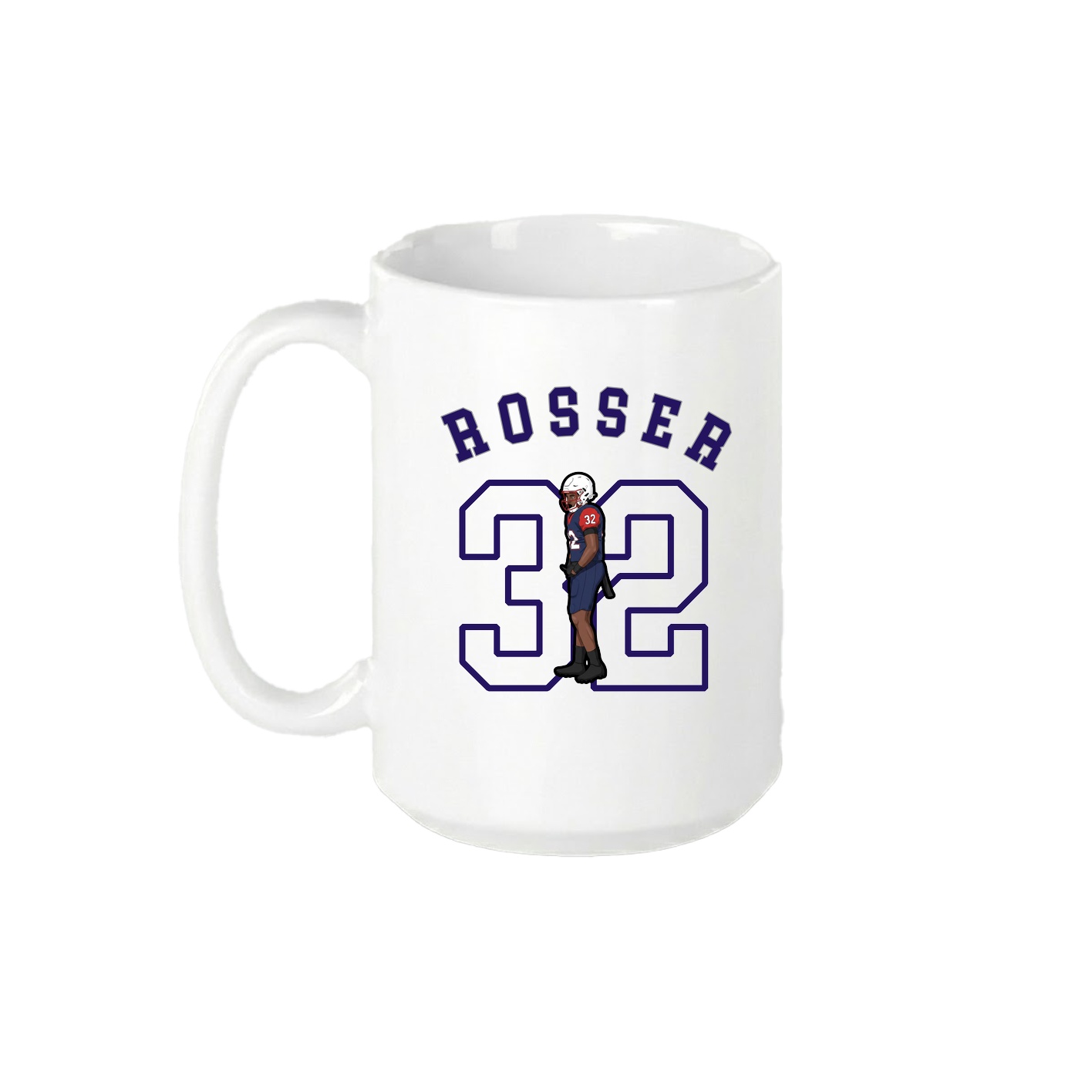 15oz Coffee Mug — Shirsey Arch in White