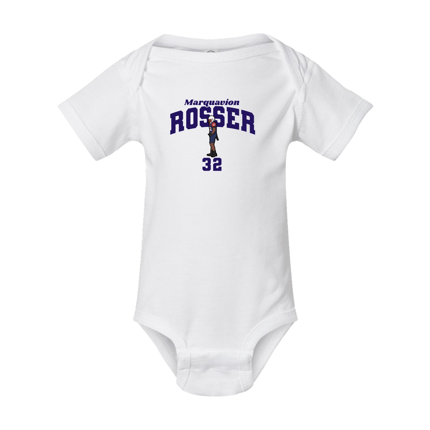 Baby Onesie — Signature Arch in White