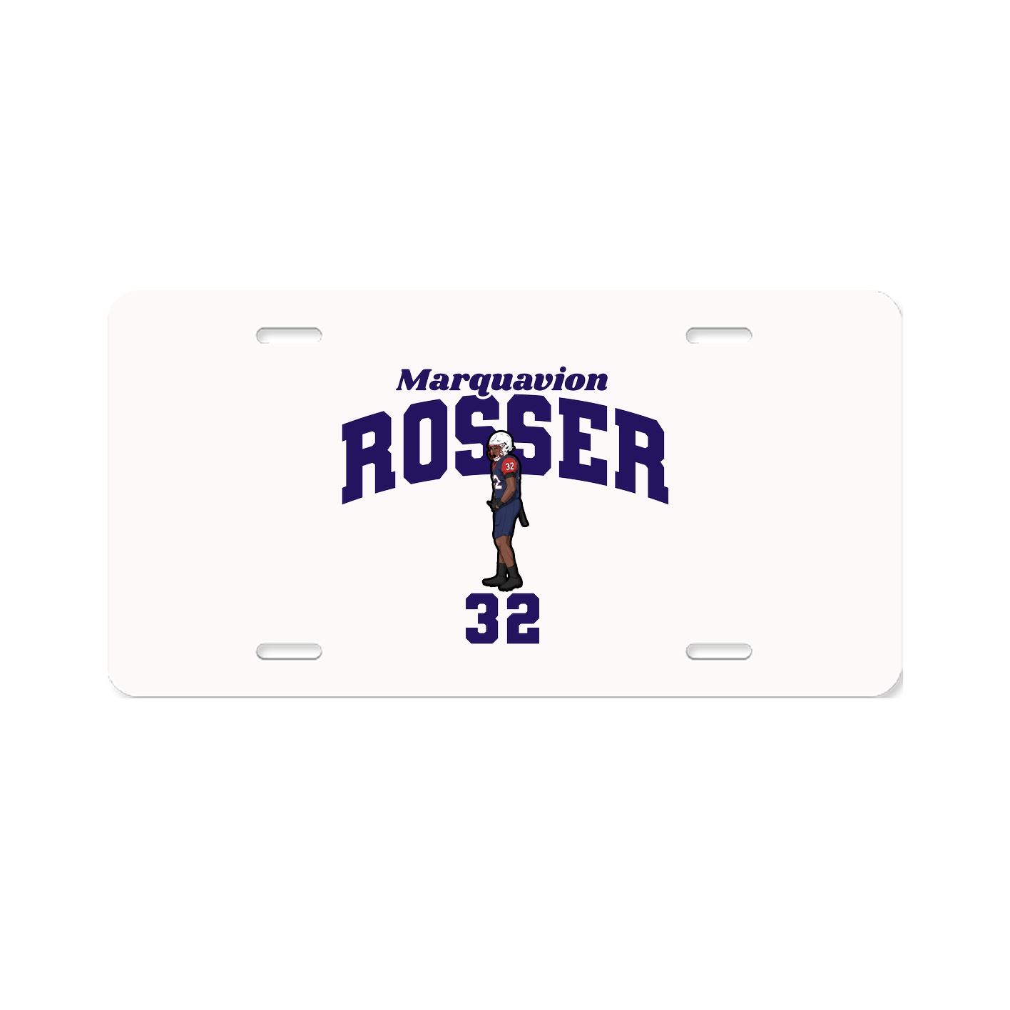 License Plate — Signature Arch in Classic