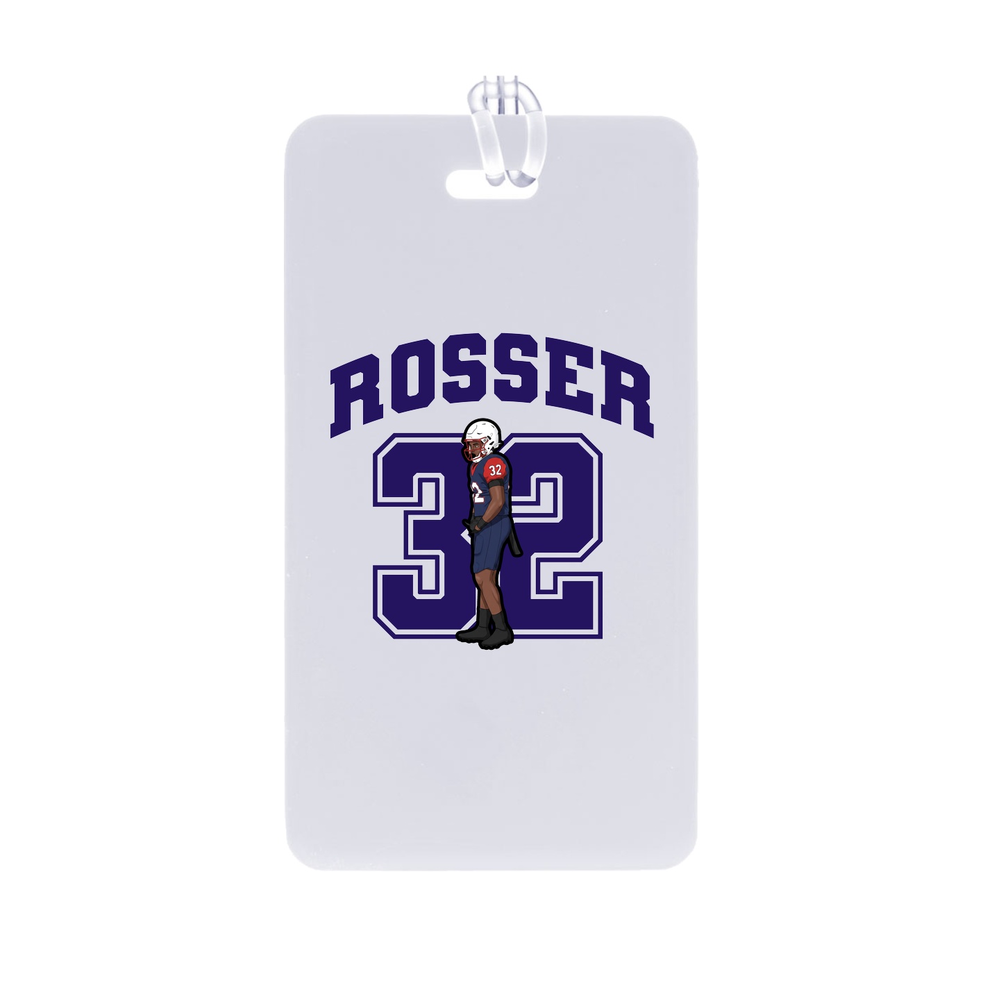 Bag Tag — Number in Classic
